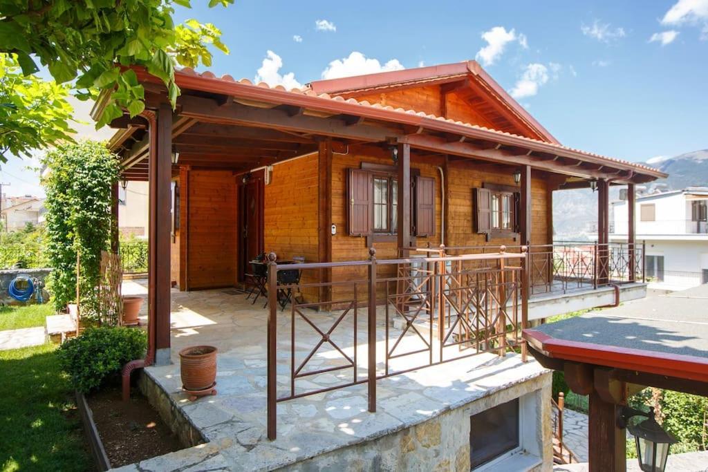 Wooden House In Ioannina Lägenhet Exteriör bild