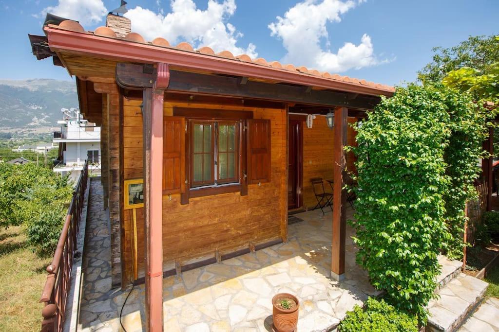 Wooden House In Ioannina Lägenhet Exteriör bild