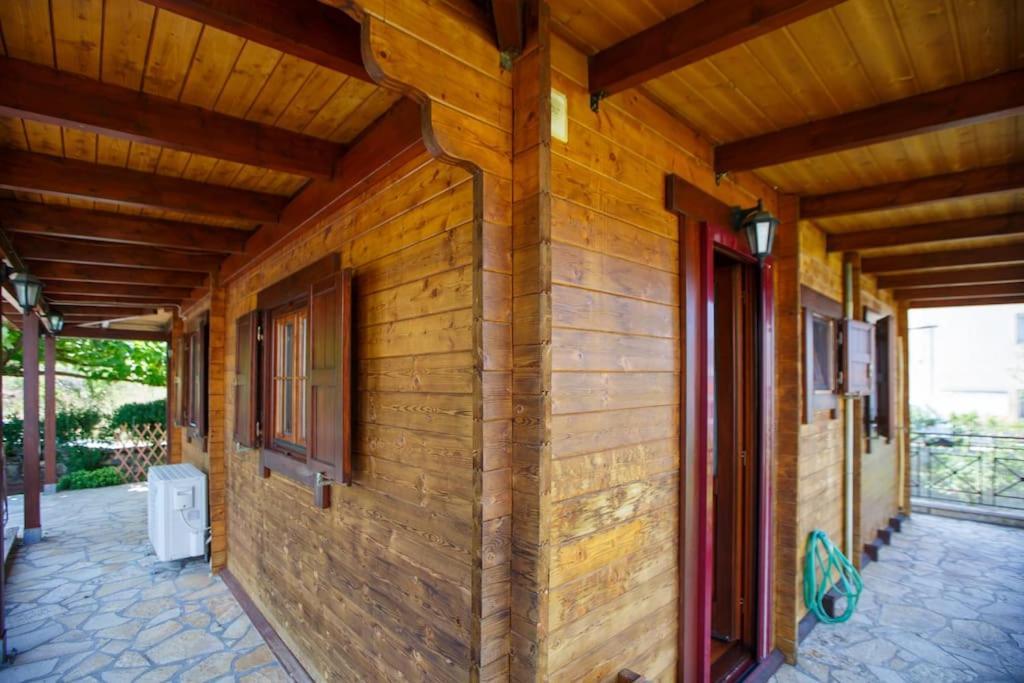 Wooden House In Ioannina Lägenhet Exteriör bild