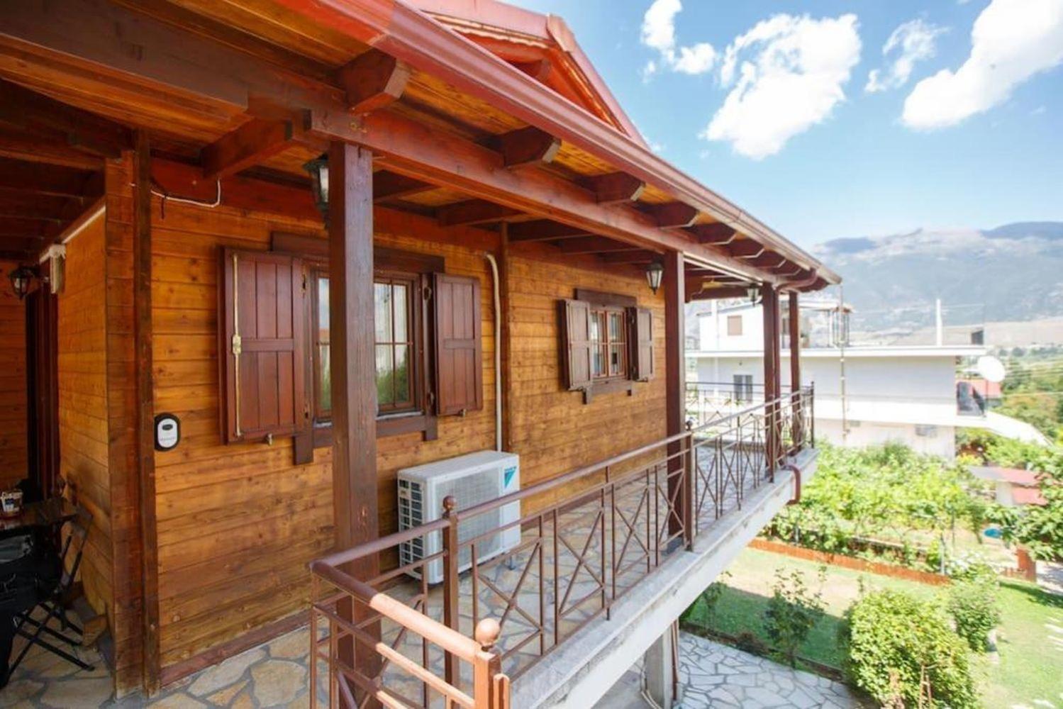Wooden House In Ioannina Lägenhet Exteriör bild