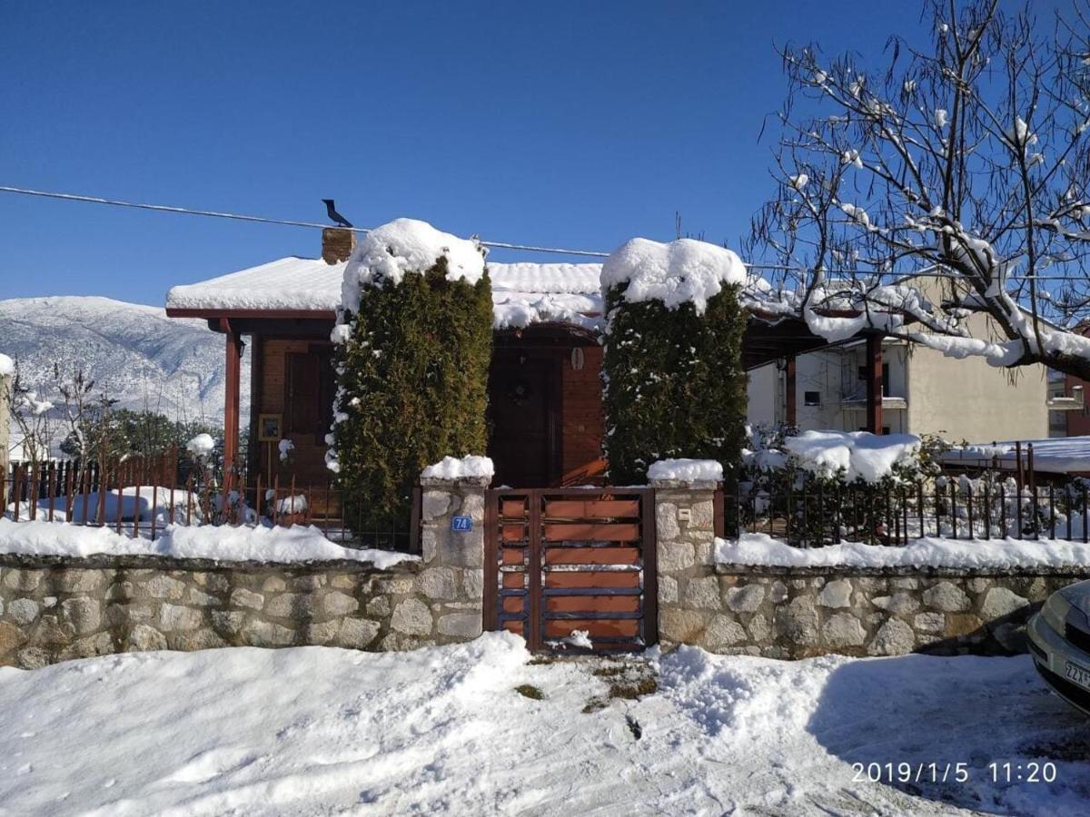 Wooden House In Ioannina Lägenhet Exteriör bild